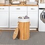 Household Essentials 15-Gallon 1-Section Hamper with Lid, Bamboo, Natural (HE1218)~#|#~556E7EE4-7E91-41B3-8A999674084445E4_sc7