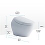 Toto Neorest 1 gal. Dual Flush Toilet, Cotton (MS902CUMFG#01)~#|#~55705377-DEC1-4F8E-9AE33A216565094A_sc7