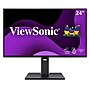 ViewSonic Ergonomic 24'' 1080p 100Hz FHD LCD Monitor, Black (VG2458)~#|#~55720C52-6660-4168-8BB829879BC1A6A9_sc7