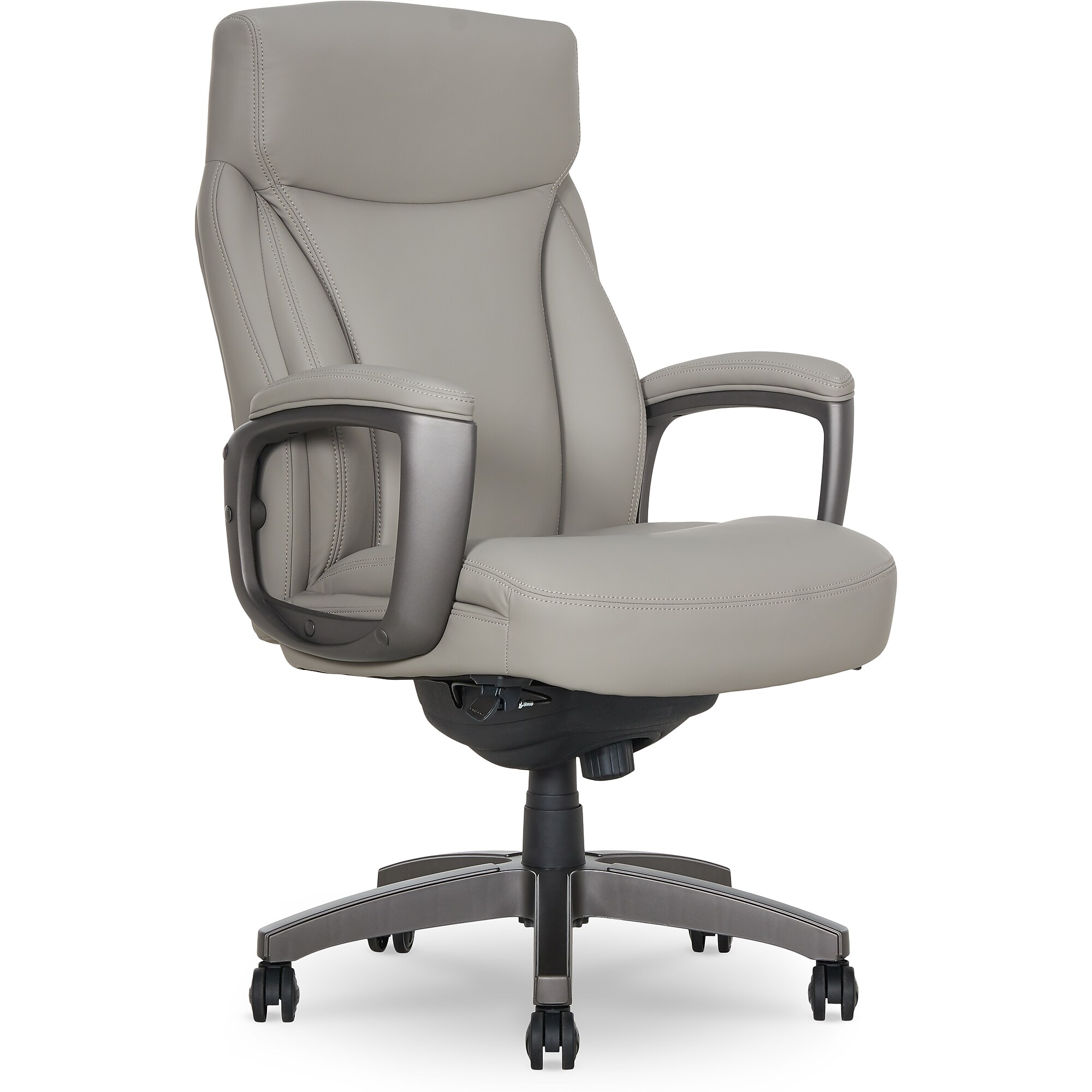 La-Z-Boy Arcadian Ergonomic Bonded Leather Swivel Executive Chair, Beige (60008-BGE) Sansujyuku sansujyuku.com