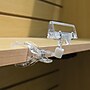Global Printed Products Card Holder, 3.125" x 2 ", Clear Plastic, 10/Pack (CLIP-10PK)~#|#~55730F0F-5ABB-4599-938667BB3E03B666_sc7