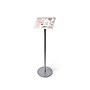 Staples Premium Sign Holder, 8.5" x 11", Silver Steel (ST17180/17180)~#|#~55748F7D-3BA0-4C2C-89C6B20FB44C8C05_sc7