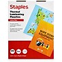 Staples Thermal Laminating Pouches, Letter Size, 3 Mil, 200/Pack (ST61982)~#|#~5574CF75-33B6-4EFF-9DA5B5FBFFB854C4_sc7