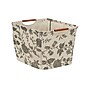 Household Essentials Medium Decorative Storage Bin, Multicolored (HH616-1)~#|#~5574FB14-BA6F-4942-8F4E8109561A6826_sc7