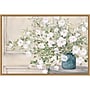 Amanti Art White Bouquet by Julia Purinton Framed Canvas Wall Art Print, 33" x 23" (A42675526803)~#|#~557DC841-433E-41C2-A9D55C2BCB4A04D0_sc7