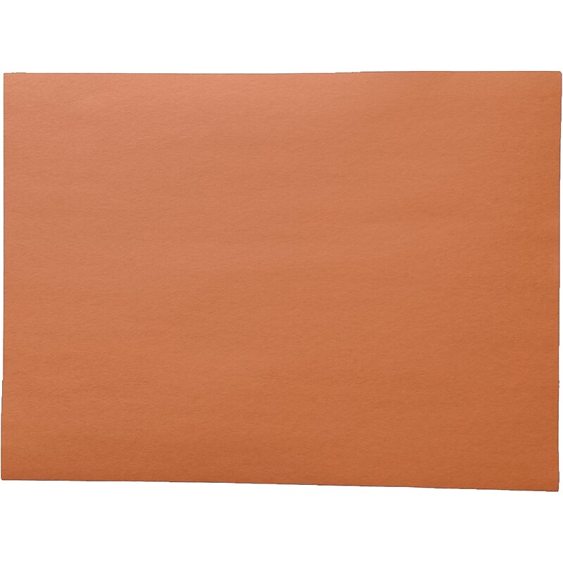 American Paper 12" x 18" Construction Paper, Orange, 50 Sheets/Pack (CP12OR) image 1