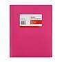 Staples Matte 2-Pocket Plastic Portfolio Folder with Fasteners, Pink (55480)~#|#~5584952F-DA5C-451E-8C35F16B4C39A480_sc7