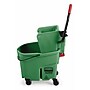 Rubbermaid Commercial WaveBrake Bucket & Wringer, 35 Quart, Green (RCP758888GN)~#|#~E9373604-182E-4B0D-A747DDFBFDD194E3_sc7