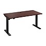 Bush Business Furniture Move 40 Series 60"W Adjustable Standing Desk, Hansen Cherry/Black (M4S6030HCBK)~#|#~558B7666-3A93-4495-B20D7F7761BE6D05_sc7