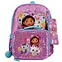 Accessory Innovations Kids 5-Piece Gabby's Dollhouse Laptop Backpack Set, Medium, Pink (B25GH62228-BK)~#|#~558D285F-7666-44C0-82A45712C4824591_sc7