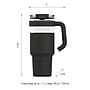 ASOBU Explorer Stainless Steel, 34 oz., Black, (ADNASM80BK)~#|#~558EAF72-FB43-4BC2-8C83E136546A885E_sc7