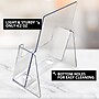 Azar 5.5" x 8.5" Brochure Holder, Vertical, Desktop/Countertop, Acrylic, Clear, 10/Pack (252015-10PK)~#|#~558ECBFB-9B94-4C96-AFA12B2216468BAA_sc7