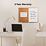 Staples Standard Cork & Dry Erase Whiteboard, 4' x 3' (28324-CC)~#|#~559E0F83-D82A-4B92-B5EC7D7C2EA77053_sc7
