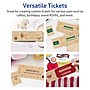Avery Integrated Cards, 2-3/4" x 8-1/2", Matte Kraft Brown, 40/Pack (95332)~#|#~559E9FA3-E5CE-4953-A2C3EC89858561AE_sc7