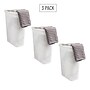 Mind Reader 10.5 Gallon Hamper with Lid, Plastic, White, 3/Pack (3PKHAMP40-WHT)~#|#~55A0DDB3-78DB-4FF4-920C7B1F53613633_sc7