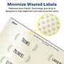 Avery Pearlized Ivory Rectangle Multipurpose Labels, 1-1/3" x 4", Ivory, 1400/Box (94206)~#|#~55A130BF-8C32-4BE1-B6E8400E741BB879_sc7