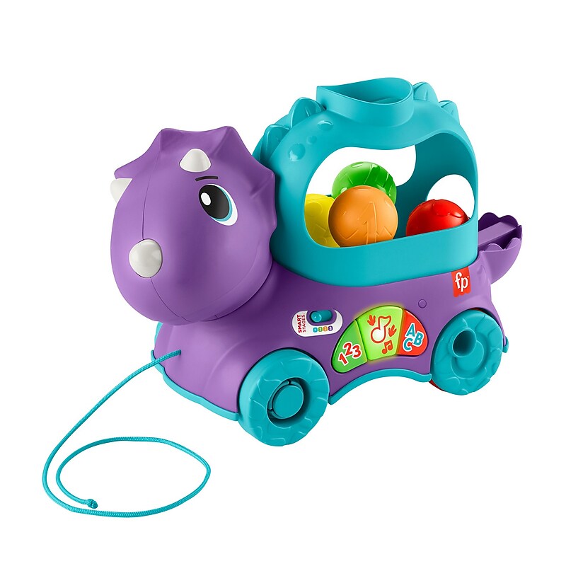 Fisher-Price Poppin' Triceratops (HJN99) image 1