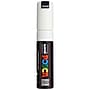 POSCA PC-8K Water Based Paint Marker, Broad Chisel Tip, White, 2/Pack (UBCPC8KWHITE-2)~#|#~55A996E3-6092-4F7E-8EBC41C768E085D7_sc7