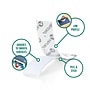 Velcro® Crafting Hook and Loop Strips Fastener, 0.75" x 3.5", Clear (91327)~#|#~55ABEAC1-1A54-4FFA-99D56A69248D9F85_sc7