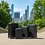 InUSA Endurance 4-Piece Hardside Spinner Luggage Set, TSA Checkpoint Friendly, Black (IUENDSMLXL-BLK)~#|#~55AC6947-209F-400B-B403F74B894BF87F_sc7