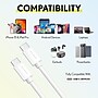Overtime Overtime USBC Certified Charging Cables USB-C to USB-C Charging Cable, 10 ft., White, 3/Pack (MFIWHITE10FTX2)~#|#~55ACA150-1269-4E86-A5096AF05518DA70_sc7