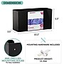 Viva Comfort Glove Dispenser, Black, 2/Pack (ADI902-01-BLK-MK-2PK)~#|#~55B05656-1344-4BB7-81EE010882822D79_sc7