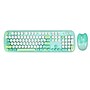 SaharaCase Wireless Ergonomic Keyboard and Laser Mouse Combo, Green (KB9)~#|#~55B205CD-DF47-4295-A7461F89DC670D41_sc7