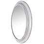 Infinity Instruments Sonore Decorative Wall Mirror, White Plastic, 30" (15370WH)~#|#~55B59A7D-4B82-4452-A0416012887DBA20_sc7