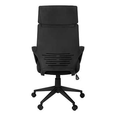 Monarch Specialties Inc. Fabric Executive Chair - Thumbnail 3