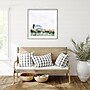 Amanti Art House on a Hill II by Emma Scarvey Wood Framed Wall Art Print, 33" x 33" (A42675543143)~#|#~55BABA66-4D1B-4571-A2E4EB8C0FA4BAFB_sc7