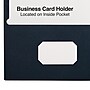 Staples Smooth 2-Pocket Paper Folder, Navy, 25/Box (27539-CC)~#|#~55C23310-00F5-4A62-AA2AC0089CC9BAB1_sc7