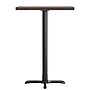 Flash Furniture Bennett Wooden Commercial Indoor Table, 30" x 24", Dark Brown Top/Black Base (GSF2430DBT2222B)~#|#~55C5558B-EEA6-4C40-B5304FBE276A2052_sc7