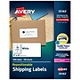 Avery Repositionable Laser Shipping Labels, 2" x 4", White, 1,000 Labels/Box (55163)~#|#~55C565DC-9A06-4F01-94D1DA5DD2AA8204_sc7