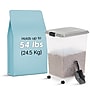 Iris 69 Quart Storage Container with Lid, Plastic, Gray (301046)~#|#~55CEE06C-EBC4-4F38-8365CC790435515E_sc7