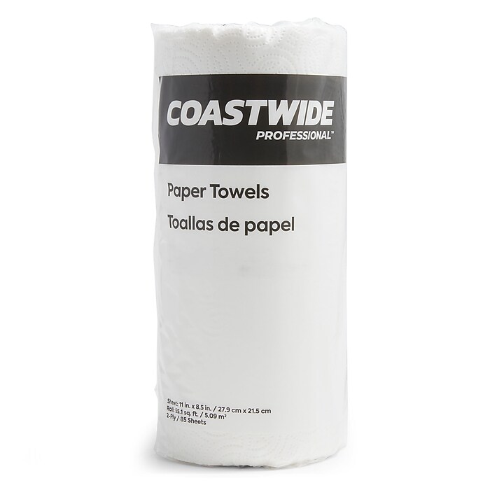 Coastwide Professional™ Paper Towels, 2-Ply, 85 Sheets/Roll