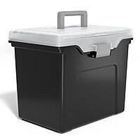 Staples File Box File Portable Tote Deals