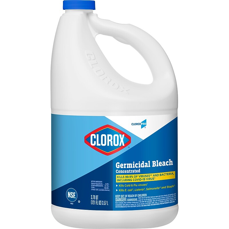 Clorox CloroxPro Color Safe Germicidal Concentrated Bleach, 121 oz. (30966) image 1