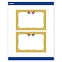 Avery Gold-Metallic Berries Matte Blank Card, White, 20/Pack (S00-FGX)~#|#~55E4834D-29ED-4EBF-9348E01C632B8FB5_sc7