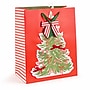 Eccolo Tree Large Gift Bag, Red/Green (ST108G)~#|#~55EBB73E-803F-4447-87D5674EEAC955EF_sc7