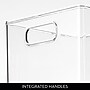 iDESIGN Small Stackable Plastic Storage Bin, Clear, 8/Pack (28489C8)~#|#~55EDFA89-CD8D-4A3C-B4207F67929F7E1F_sc7