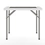 Flash Furniture Silas Folding Card Game Table, White/Gray (DADMJZ88WHGY)~#|#~55F06696-49E4-4654-A9486A665597E338_sc7