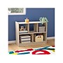 Flash Furniture Bright Beginnings 5-Section Modular Storage Unit, 24.5"H x 31.5"W x 11.75"D, Brown (MK-KE23940-GG)~#|#~55F1F208-CA3F-4E69-8E9986F424C3559A_sc7