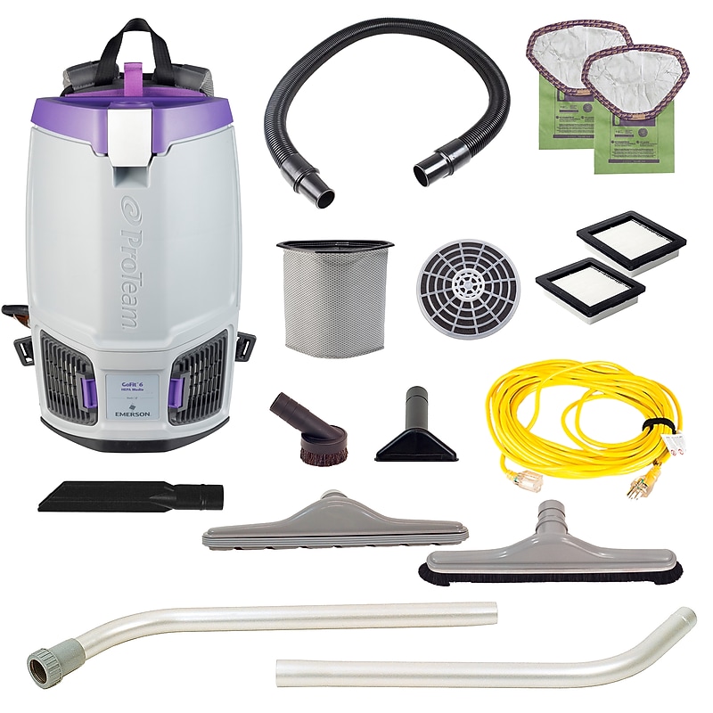 ProTeam GoFit 6 Backpack Vacuum with Restaurant Tool Kit (107849) image 1