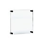 Azar Poster Holder, 11" x 14", Wall Mounted, Black Acrylic (105510-BLK)~#|#~55F4BBE6-571B-4421-8FF187EE20DCC85B_sc7