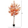 Nearly Natural 8' Autumn Oak Artificial Fall Tree (T4809)~#|#~5601962A-99A4-409B-9642538BD6EA34B5_sc7