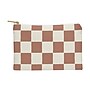 DENY Designs Maya Checker 8.5" Polyester Travel Pouch, Water Resistant, Multicolored (88036-WPOFSM)~#|#~5606B804-F0DB-4ADE-85992E7B71E80C7F_sc7