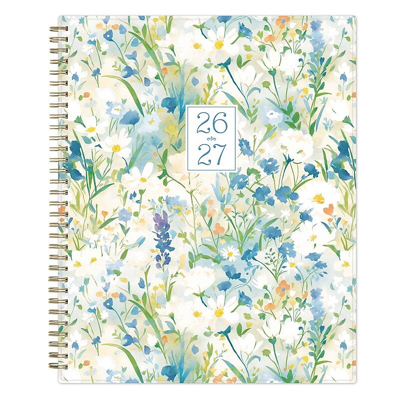 2026-2027 Blue Sky Astrea 8" x 11" Academic Year Weekly & Monthly Planner, Plastic Cover (161724) image 1