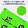 Avery Laser/Inkjet Multipurpose Oval Labels, 2" x 3-1/3", Neon Green, 640/Box (94056)~#|#~560AC6E7-5693-4FF7-8BA5364F9197666D_sc7