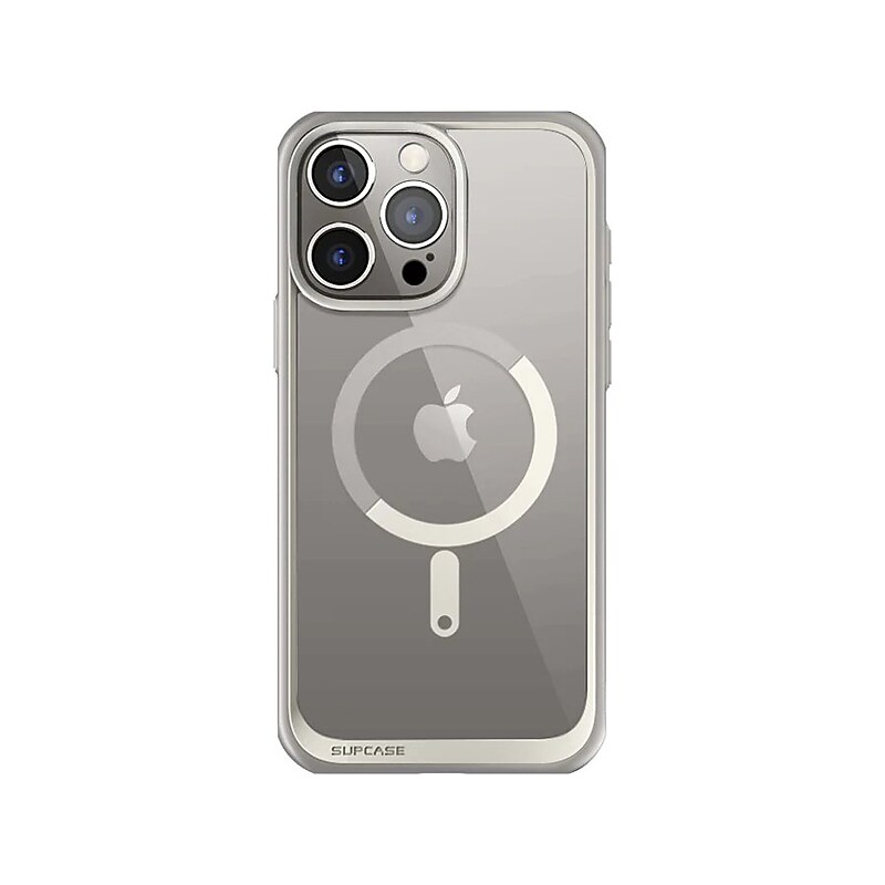 SUPCASE Unicorn Beetle Slim MagSafe Phone Case for iPhone 15 Pro, Gray (SUP-iPhone2023Pro-6.1-UBMag-Gray) image 1