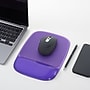Staples TECH Gel Non-Skid Mouse Pad/Wrist Rest Combo, Purple (18265)~#|#~560E6B25-2B6B-46A1-8368243255A799AC_sc7